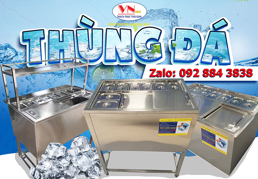 Có nên mua thùng đá inox thanh lý? Lợi – hại và lời khuyên từ người trong ngành